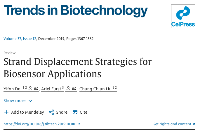 Strand Displacement Strategies for Biosensor Applications